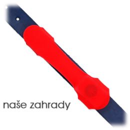 Návlek DOG FANTASY LED svítící červený
