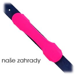 Návlek DOG FANTASY LED svítící růžový