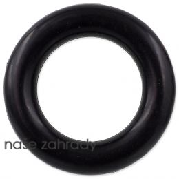 Hračka DOG FANTASY kruh černý 16,5cm