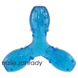 Hračka DOG FANTASY STRONG vrtule s vůní slaniny modrá 12,5cm
