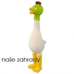 Hračka DOG FANTASY Slepice latex 26 cm