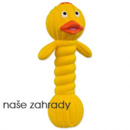 Hračka DOG FANTASY Latex natáhlá kachnička 18 cm