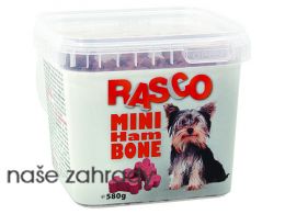 Sušenky pro psy RASCO mini kost šunková 580 g