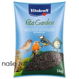 Krmivo VITAKRAFT Vita Garden slunečnice černá 3kg