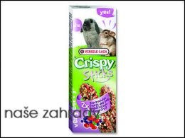 Tyčinky Crispy s lesním ovocem pro králíky a činčily