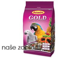 Krmivo AVICENTRA GOLD pro velké papoušky 850 g