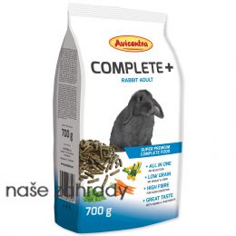 Krmivo AVICENTRA COMPLETE+ pro dospělé králíky 700g