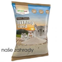 Písek NATURE LAND koupací pro činčily 3,3 kg