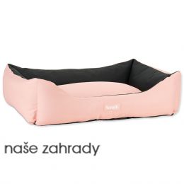 Pelíšek SCRUFFS Expedition Box Bed Rose Quartz XL