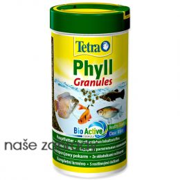 Krmivo TetraPhyll Granulát 250 ml