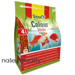 Krmivo TETRA Pond Colour Sticks 4 l