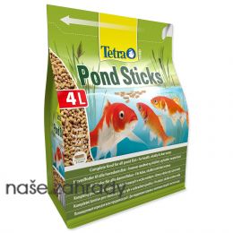 Krmivo pro ryby v jezírku TETRA Pond Sticks 4 l