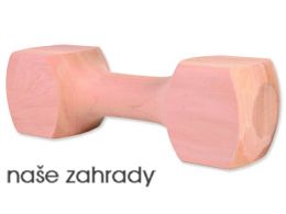 Hračka TRIXIE činka dřevěná hranatá