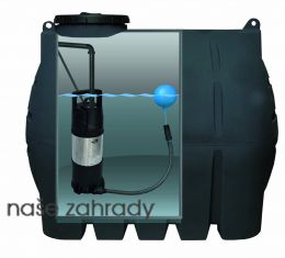 RAIN SYSTEM HZ-EC 1500 stanice na dešťovou vodu