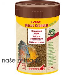 Krmivo SERA Discus granulat Natural 100 ml