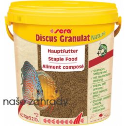 Sera Discus granulat Nature 10 l