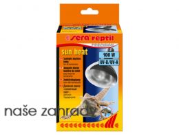 Terarijní žárovka SERA Reptil Sun Heat 100 W