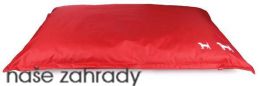 Matrace pro psy Tufan 120 cm červená