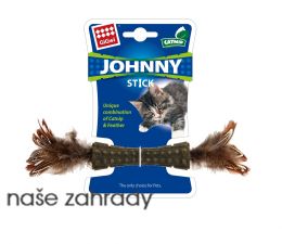 GiGwi Johnny Stick Catnip s oboustr. peříčky