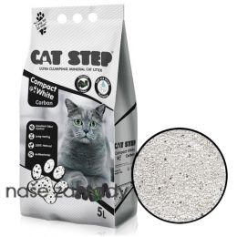 Cat Step Compact White Carbon 5l