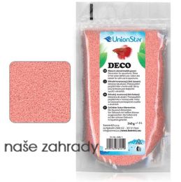 Akvarijní písek DECO Betta růžový 240 g