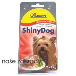 ShinyDog kuře+hovězí (2x85g)