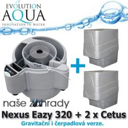 Nexus Eazy 320 + 2x Cetus Sieve